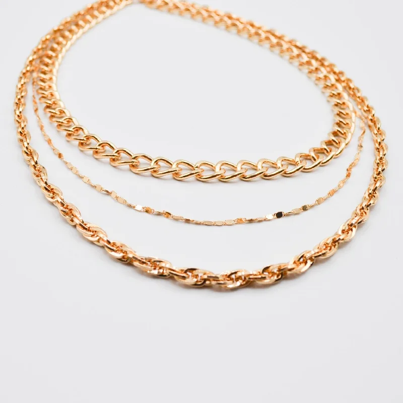 Gold Necklace with Charm for Fashion-Halcyon Necklace