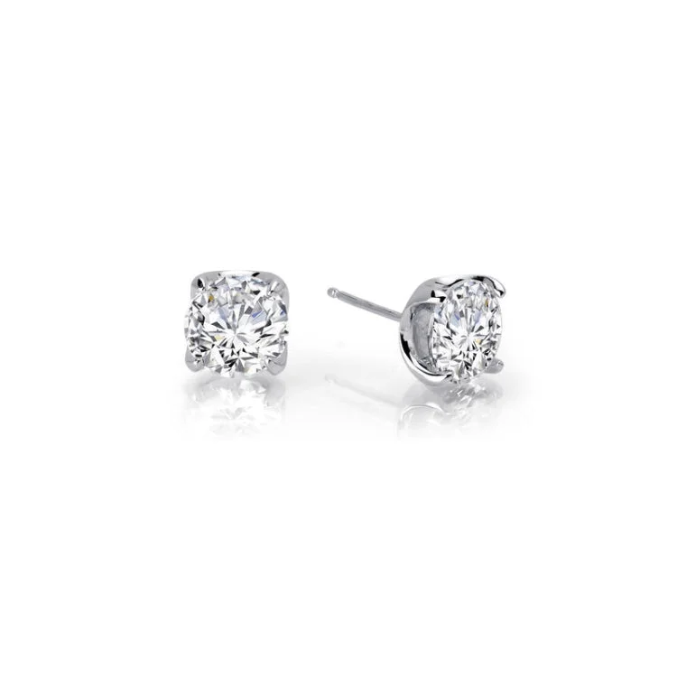 Statement Earrings for Special Occasions-1.3 CTW Solitaire Stud Earrings