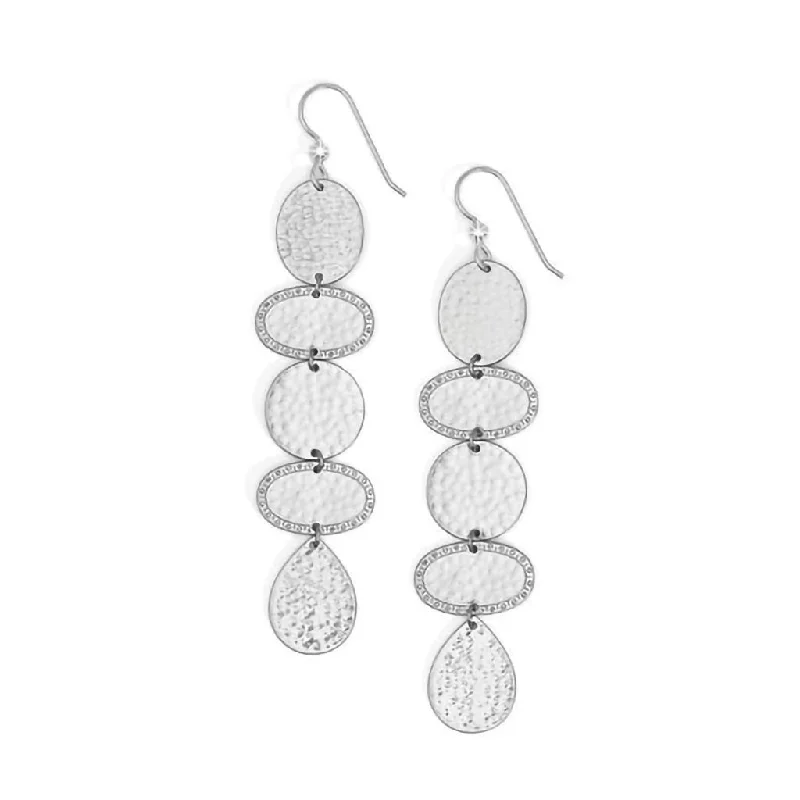 Handmade Earrings for Casual Style-Brighton : Palm Canyon Long French Wire Earring