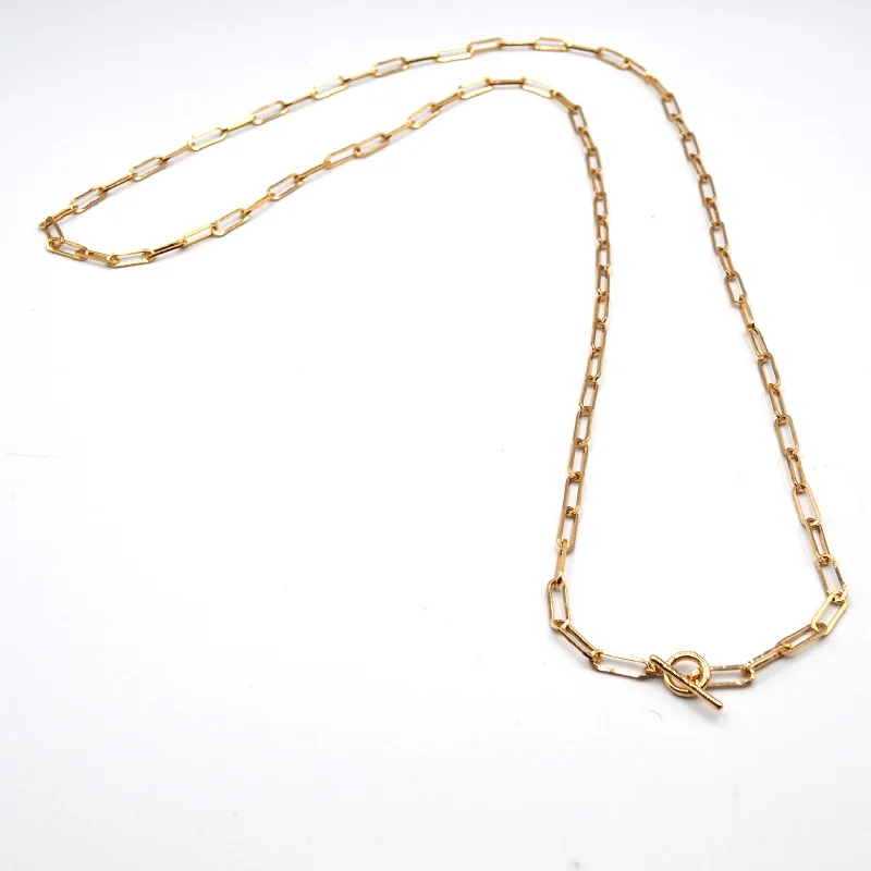 Beautiful Gold Necklace for Special Events-Trudy Necklace