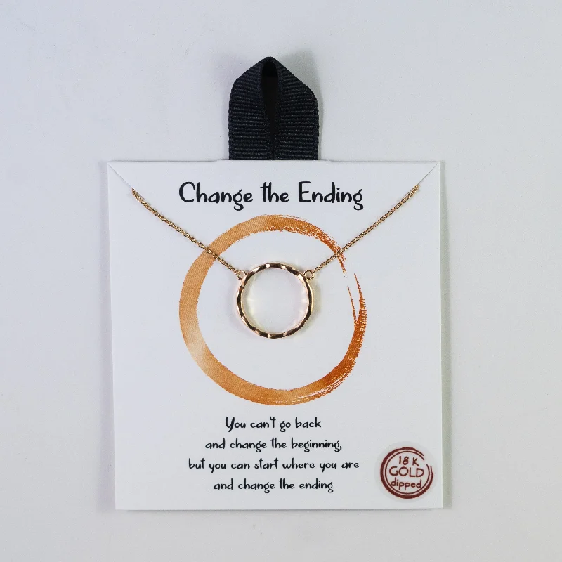 Layered Necklace for Special Occasions-Change the Ending Necklace