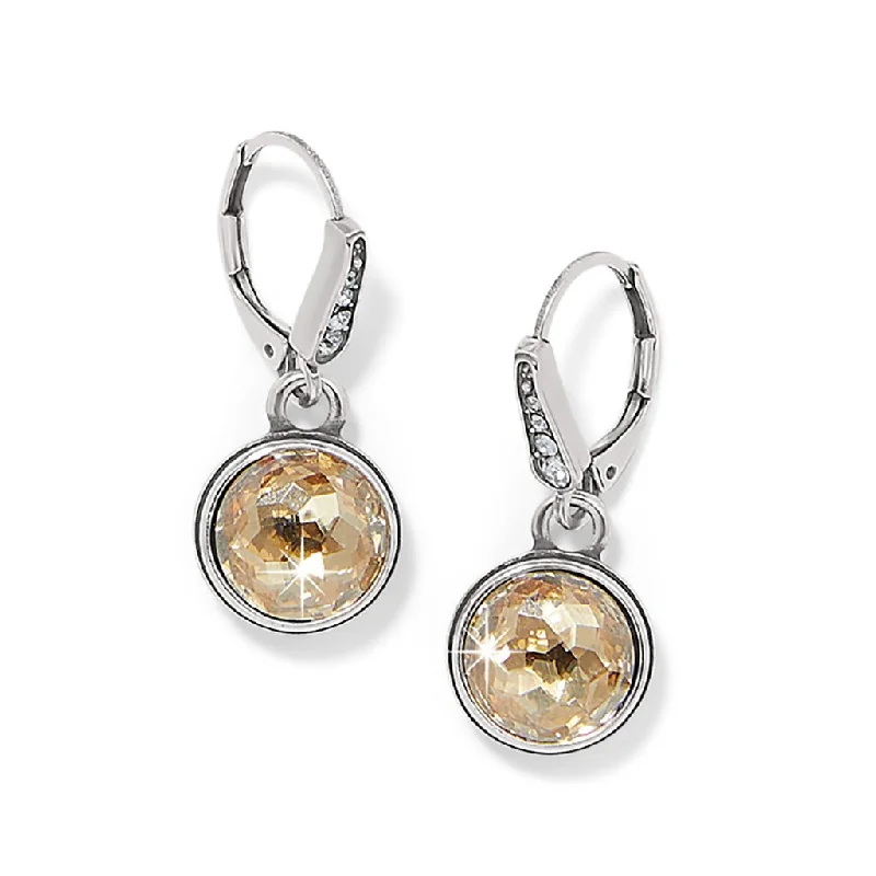 Elegant Hoop Earrings-Brighton - Meridian Aurora Leverback Earrings