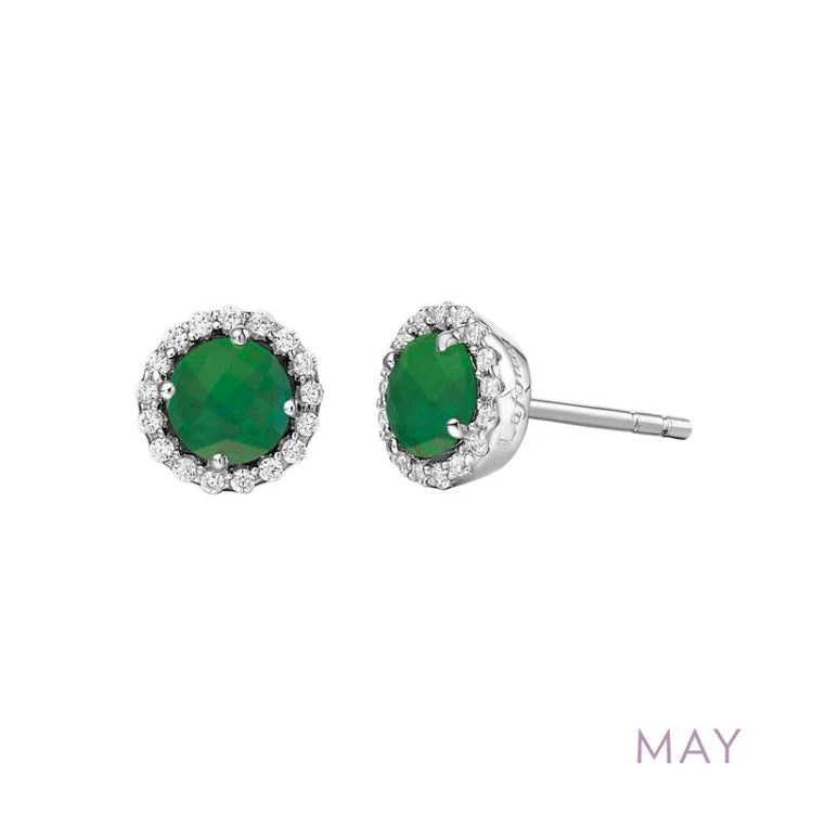 High Fashion Earrings for Women-May Birthstone Earrings