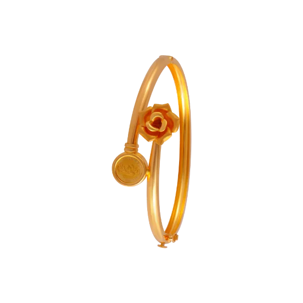 Customizable Bangles for Unique Gifts-22k Gold Bangles That Steal Your Heart