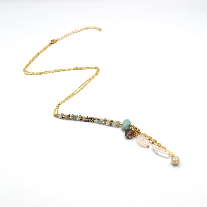 Dazzling Necklace for Special Events-Therese Necklace