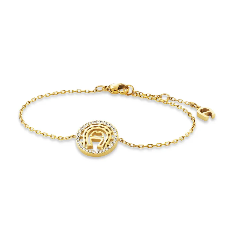 Simple Gold Bracelet with Birthstone for Personalized Look-Women Gold Bracelet