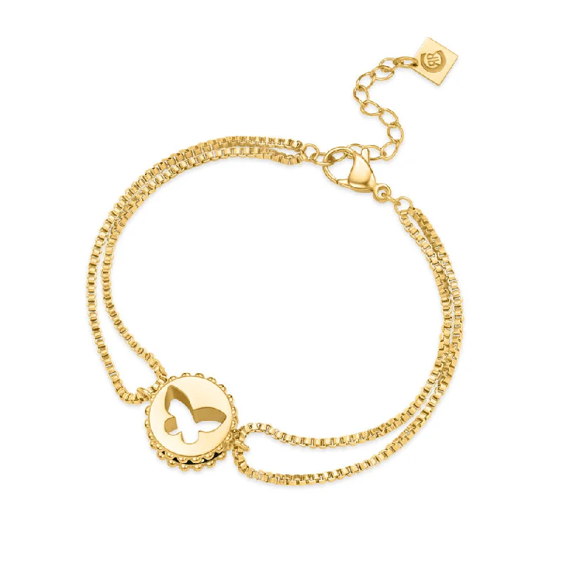 Adjustable Bracelet for Comfortable Fit-Women Gaetana Gold Bracelet