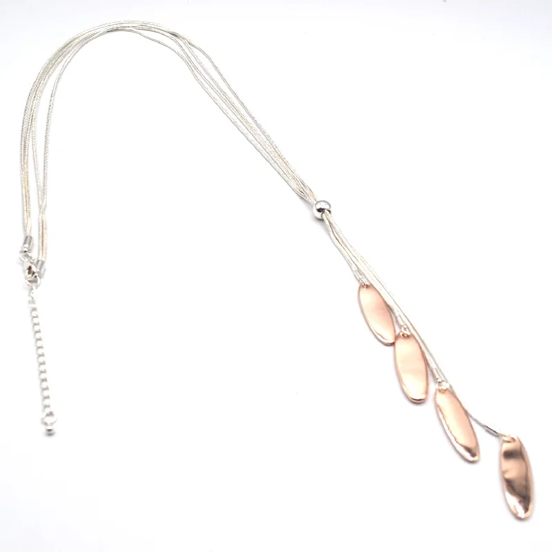 Classic Silver Necklace for Women-Kara Necklace