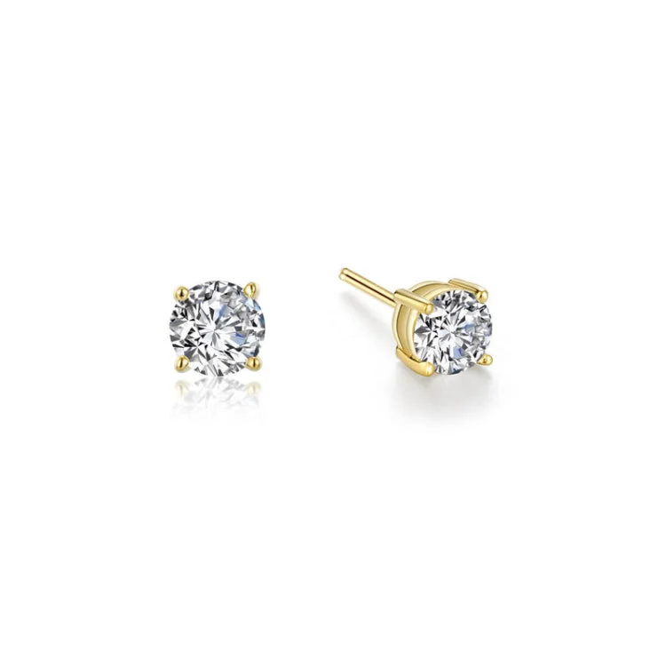 Fashionable Earrings for Parties-0.50 CTW Solitaire Stud Earrings