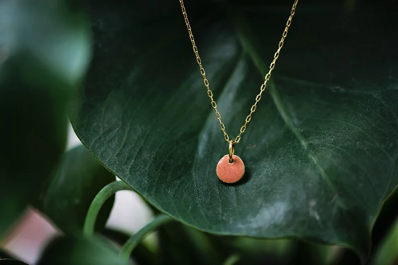 Statement Necklace with Gemstones-Coral Droplet Necklace