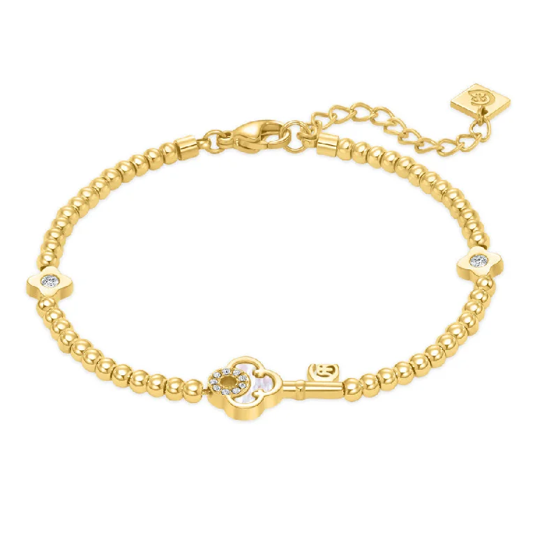 Trendy Bracelets for Fashionable Women-Men Gabriella Gold Bracelet