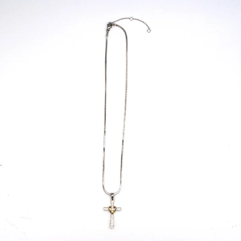 Simple Silver Necklace with Pendant-Sacred Necklace