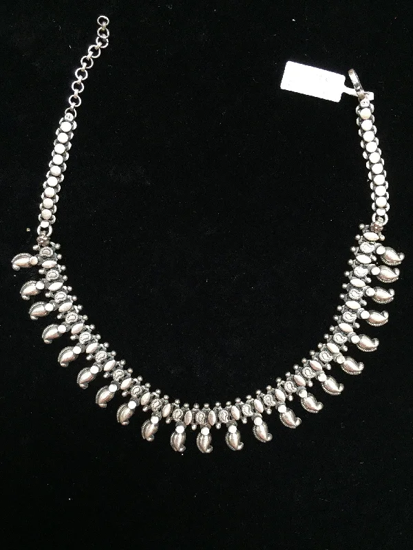 Layered Necklace for Special Occasions-92.5% Silver Necklace