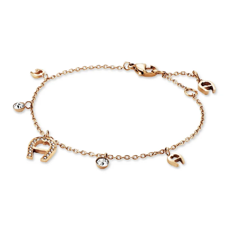 Beautiful Diamond Bracelet for Weddings-Women Rose Gold Bracelet