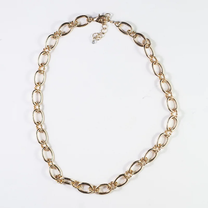 Elegant Chain Necklace for Weddings-Maxine Necklace