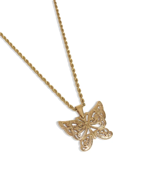 Beautiful Necklace for Evening Party-Marisol Butterly Necklace