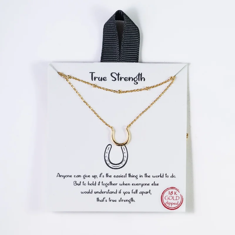 Boho Chic Necklace for Women-True Strength Necklace