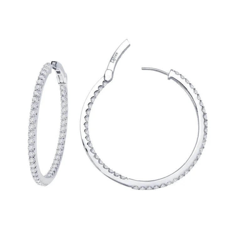 Statement Earrings for Bold Looks-35 mm Hoop Earrings