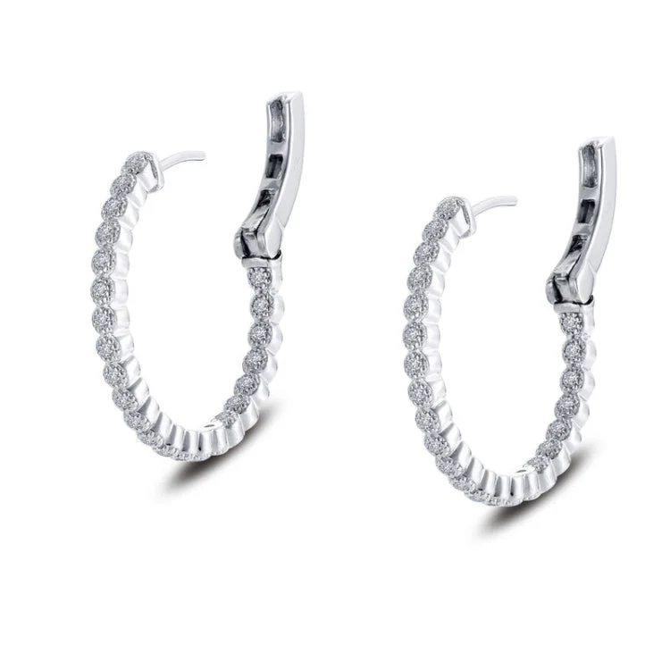 Custom Earrings for Fashion Forward Look-25 mm Hoop Earrings