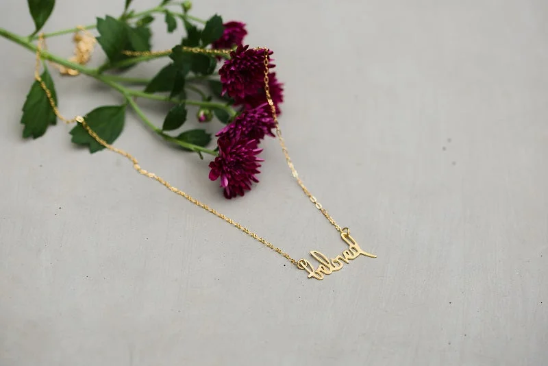 Bohemian Necklace for Hippie Style-Brass Beloved Necklace